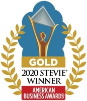 gold 2020 stevie winner, american business awards