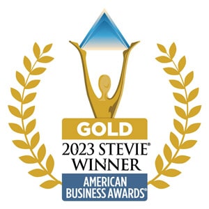 gold 2023 stevie winner, american business awards
