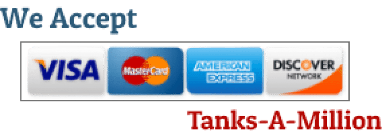 We Accept Visa, MasterCard, American Express, Discover